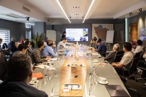 Dana Energy senior leaders participating in the International Business Etiquette & Executive Presence workshop, September 2025, led by Dr. Erfan Vafaifard